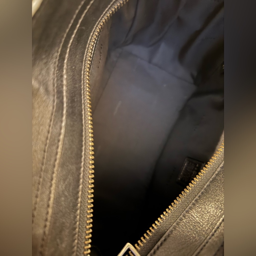 Black Swagger Glove Tanned Whipstich Braided crossbody strap. - Picture 10 of 10